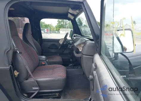 1999 Jeep Wrangler Sport from USA, damaged, VIN 1J4FY19S1XP406264